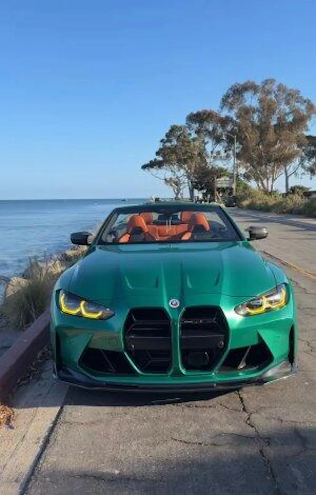 BMW G80 M3 & G82 M4 - V Style Carbon Fiber Front Lip