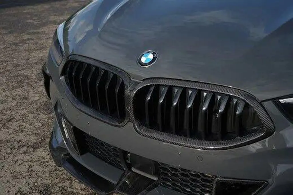 BMW M8 & 8 Series - Carbon Fiber Single Slat Front Grilles