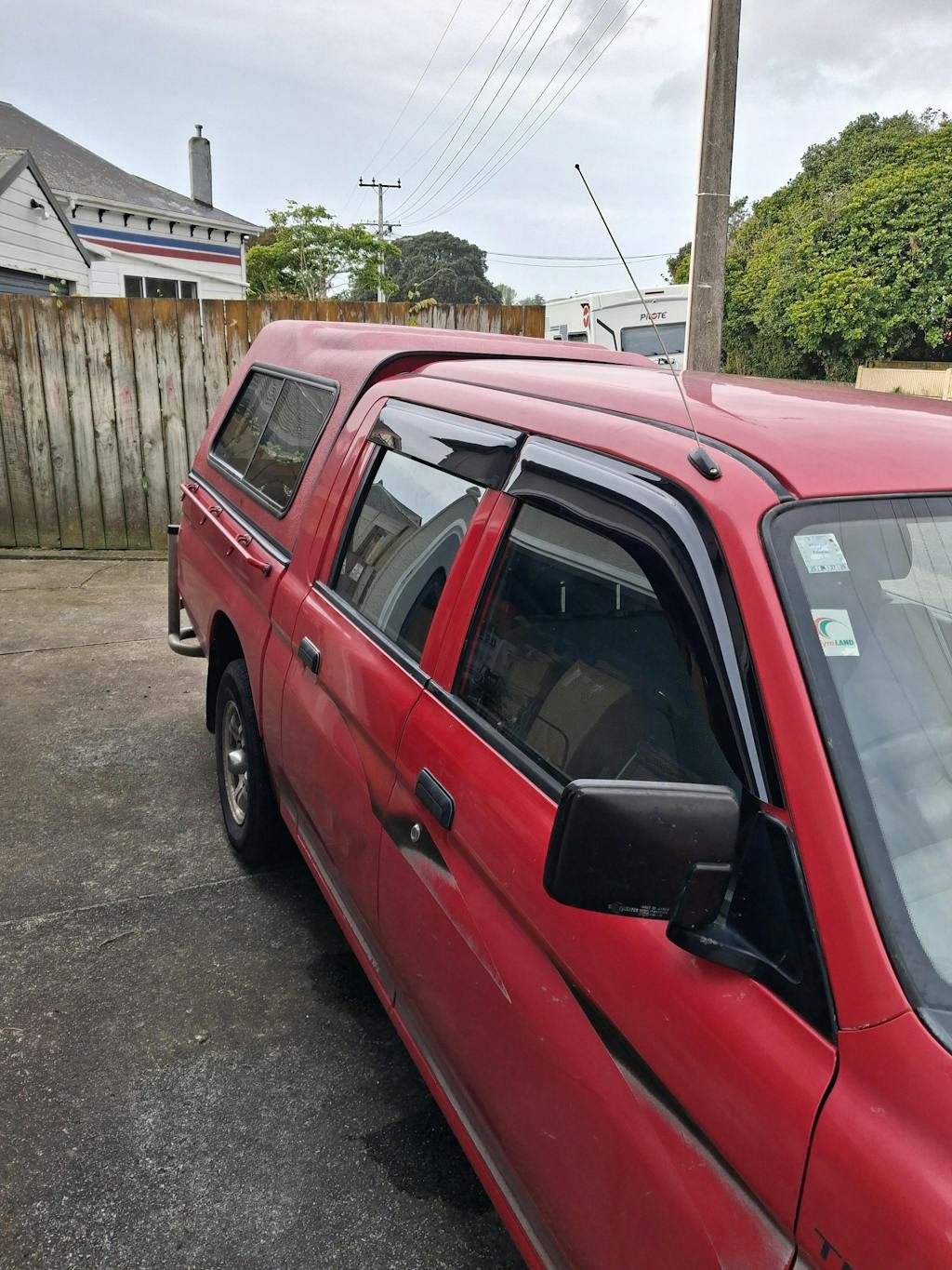 Weather Shields for Mitsubishi Triton MK Series Dual Cab 1996-2006