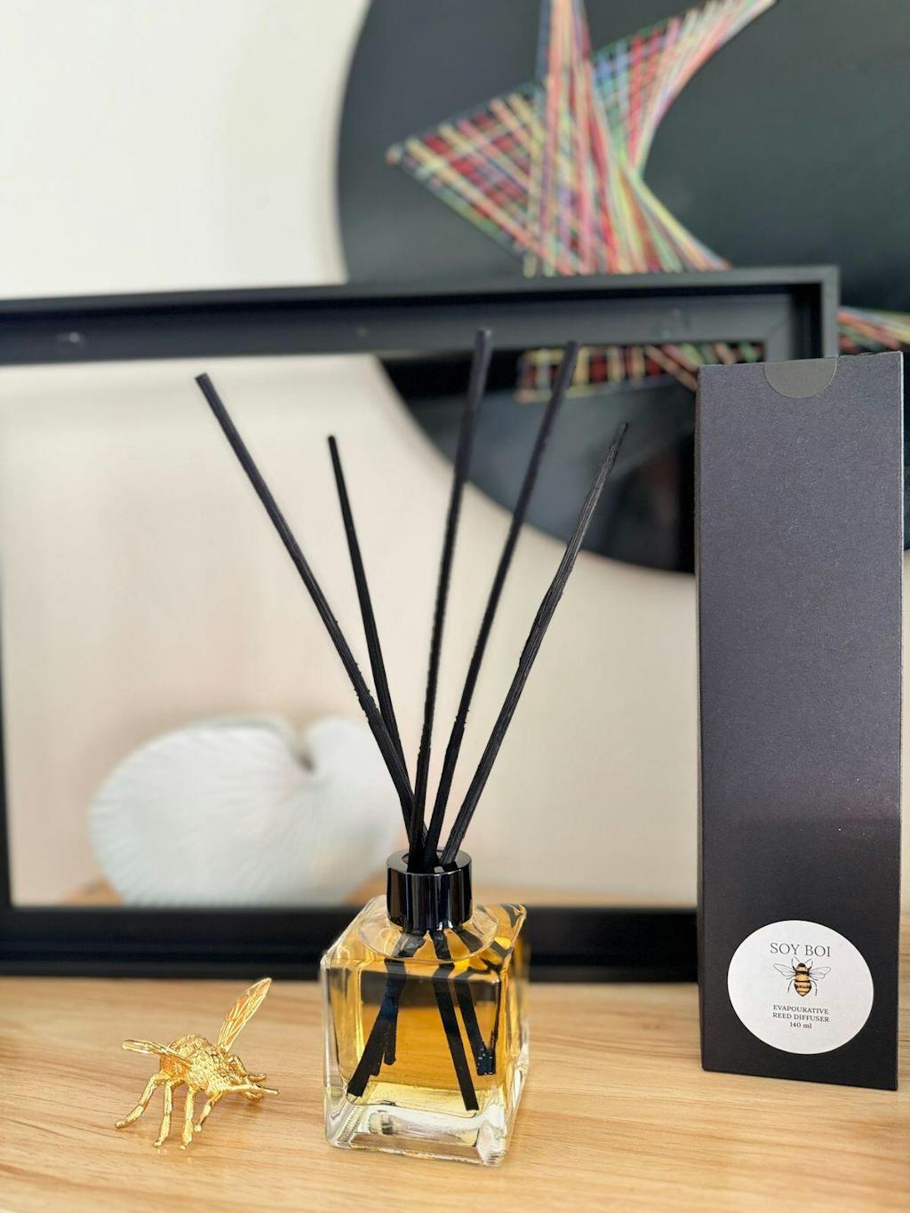 Black Diffuser Reed 4mm Aussie Candle Supplies