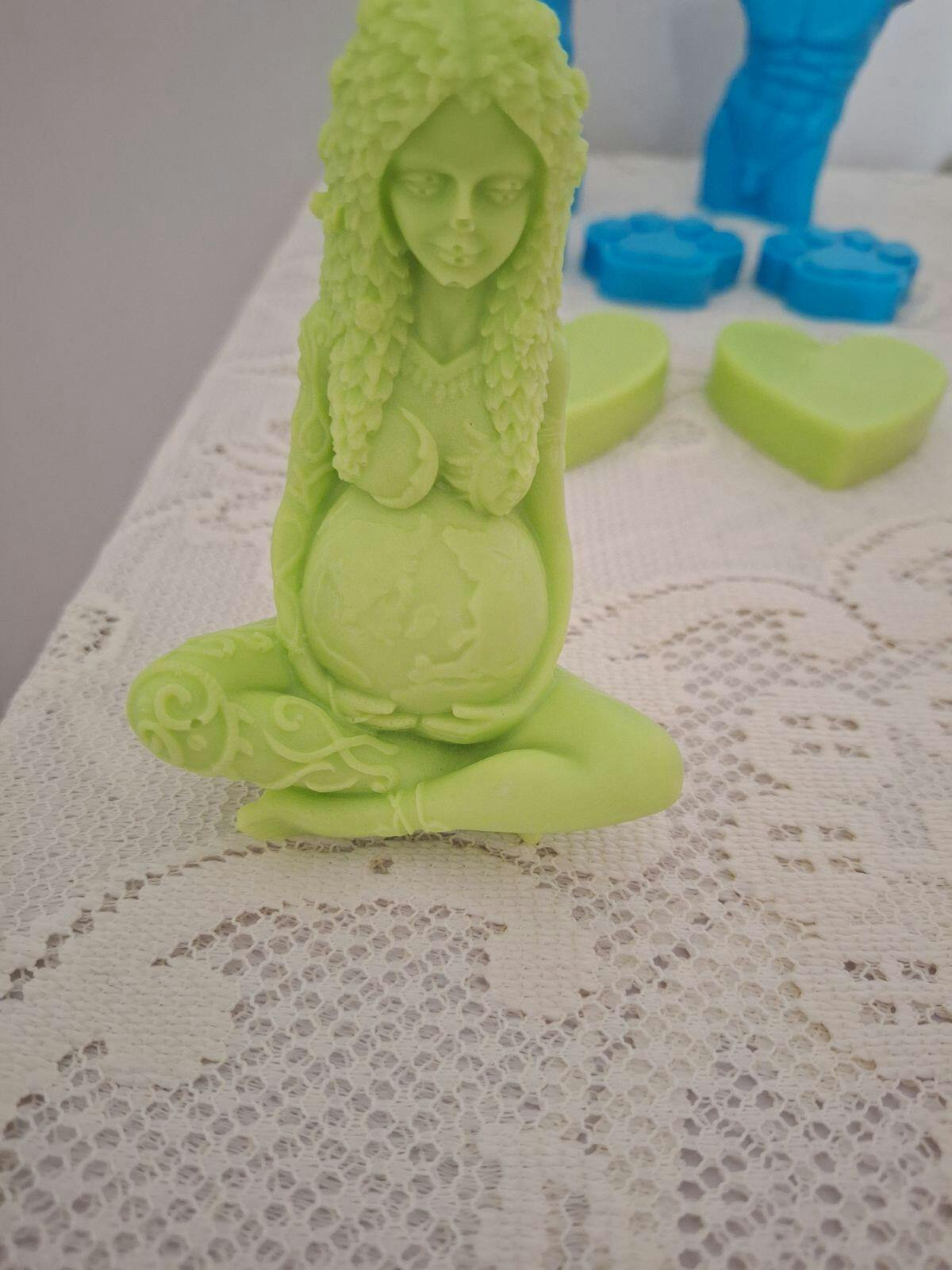 Earth Goddess Silicone Mould Aussie Candle Supplies