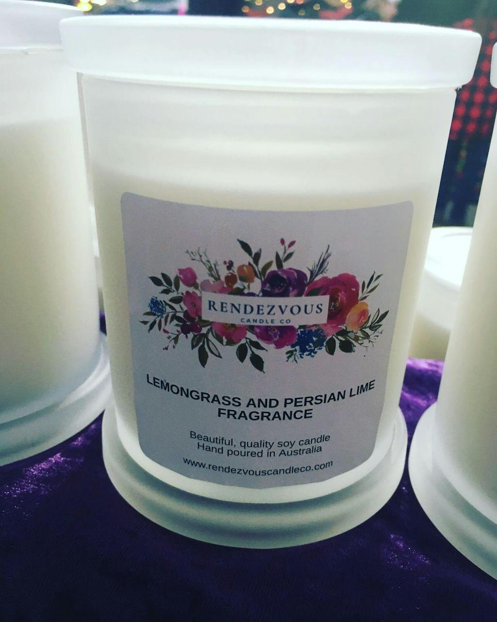 Monaco Frosted Large Aussie Candle Supplies