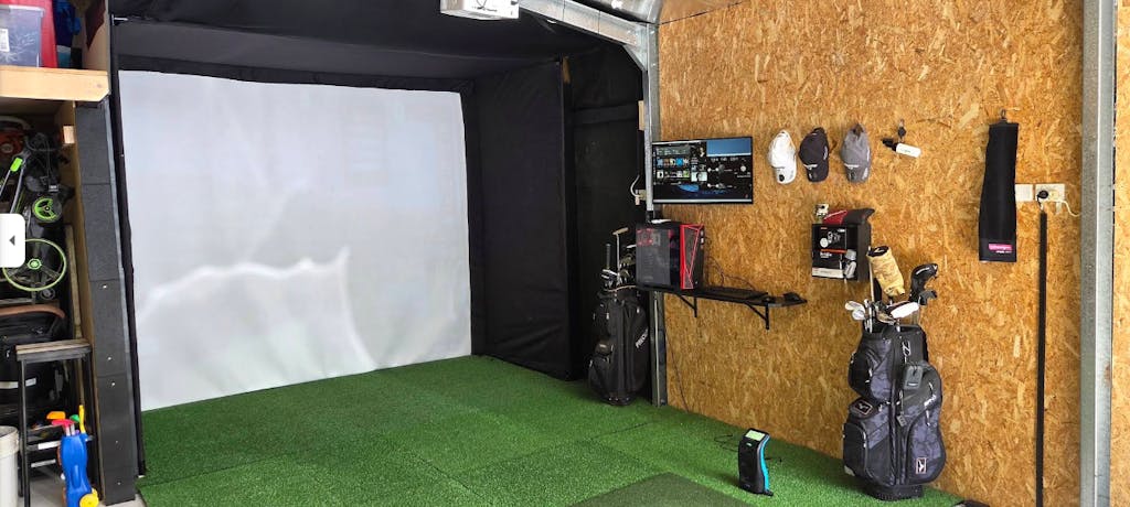 The Roobox DIY Golf Simulator Enclosure Kit