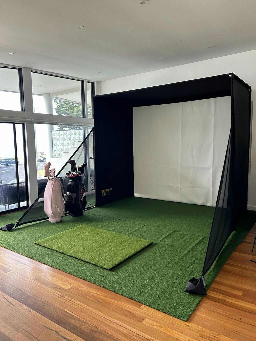 The Roobox DIY Golf Simulator Enclosure Kit