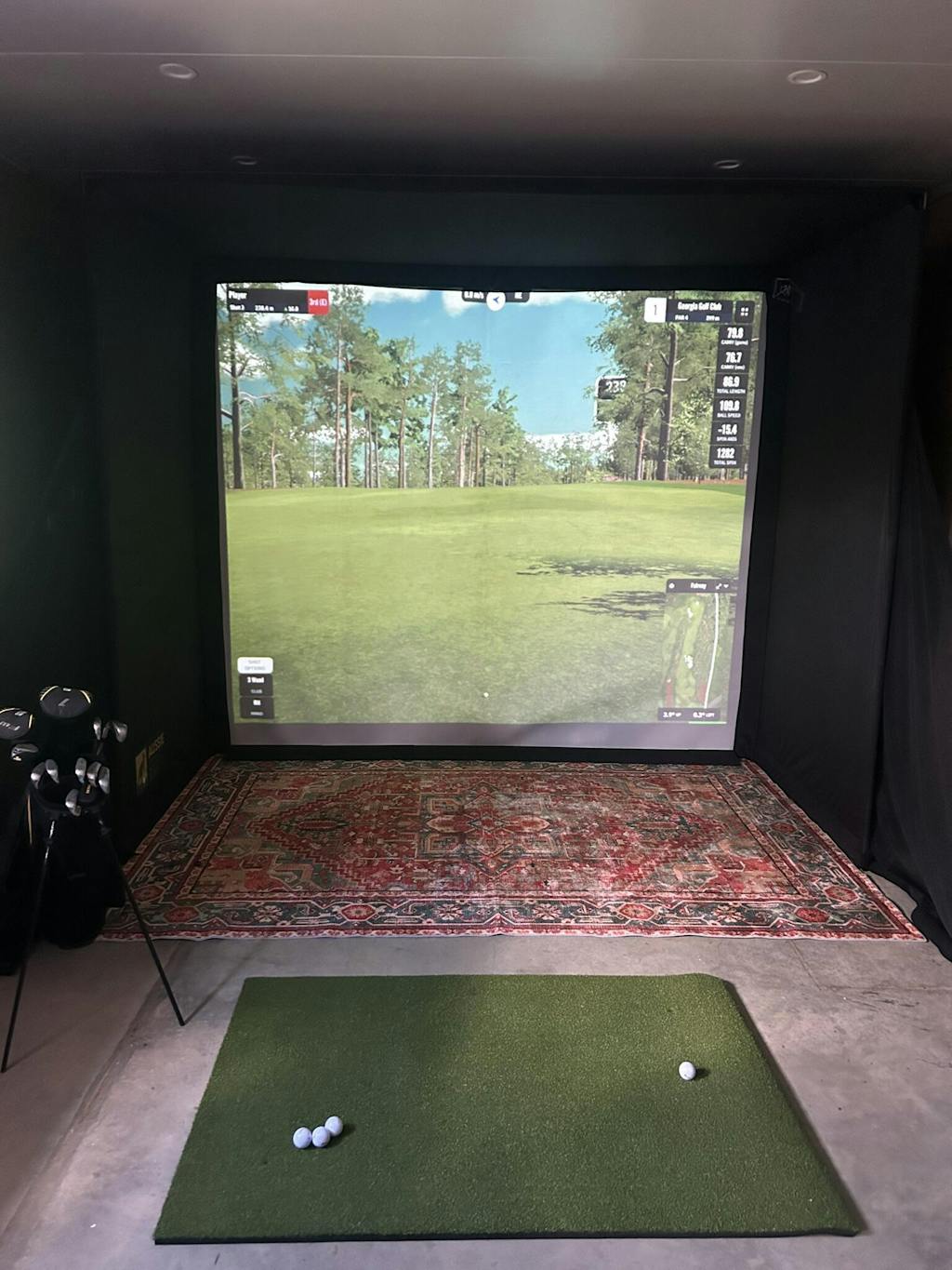 The Roobox DIY Golf Simulator Enclosure Kit