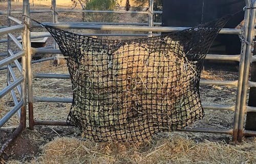 Hay-Stay Hanging Knotless Hay Net