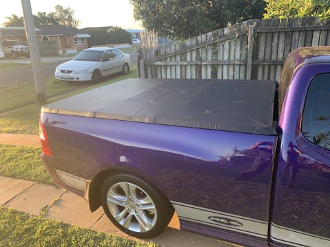 Clip On Tonneau Cover To Fit Ford Falcon FG Single Cab (June 2008 to July 2016)