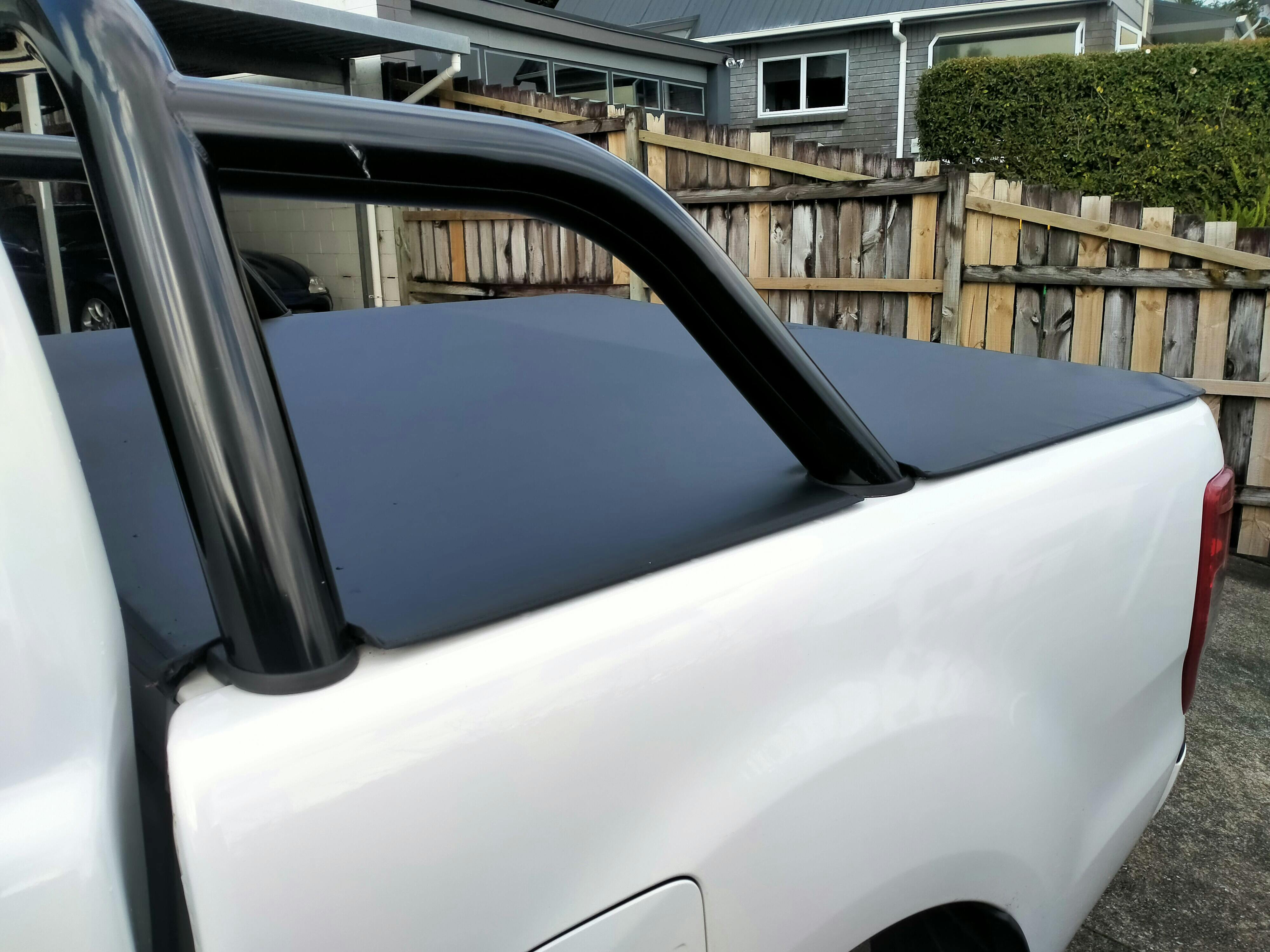 Clip On Tonneau Cover To Fit Ford Ranger PX Dual Cab Fitted With Facto