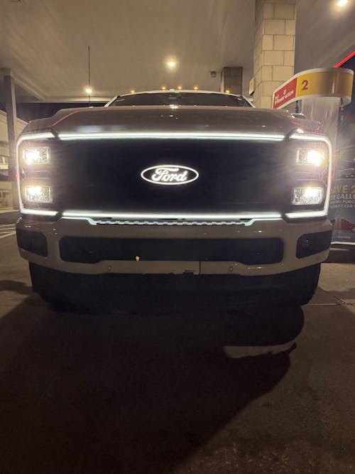 2023-2025+ Ford Super Duty F250 F350 LED Grill Accent Lights Bar Kit