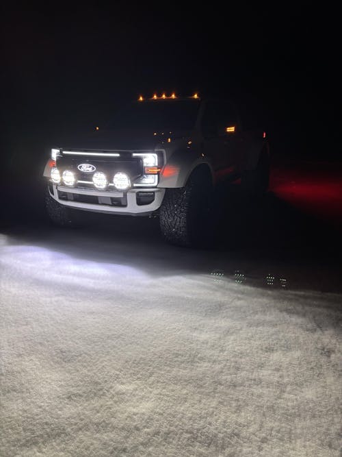 11-25+ Ford F250 Super Duty Illuminated LED Grill Emblem Logo Badge