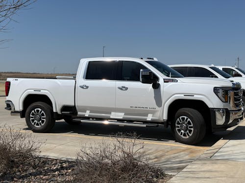 2020-2025+ GMC Sierra HD 2500 Clear Smoked White Amber LED Side Markers