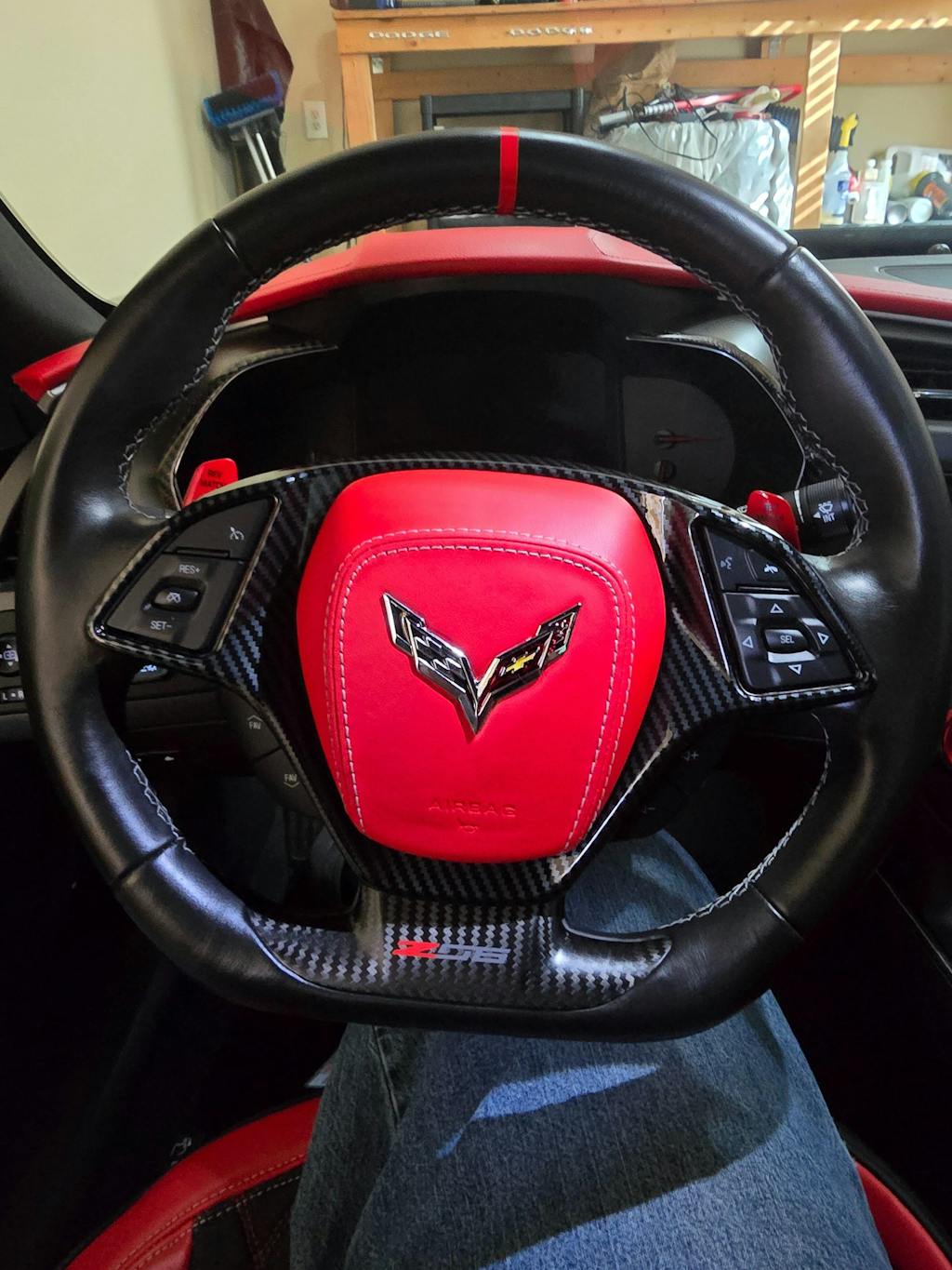 2014-2019 Chevrolet C7 Corvette Custom Airbag Cover