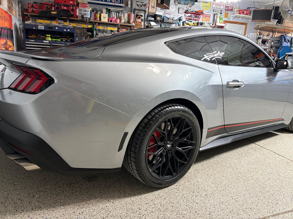 2024-2026+ Ford Mustang S650 SCANNING White LED Smoked Side Marker Lights