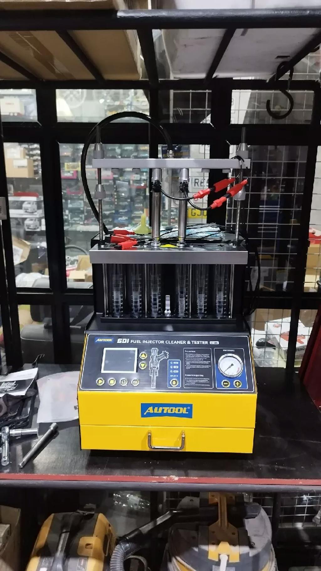 AUTOOL CT400 GDI Detergente Per Iniettori Di Carburante E Tester Macchina 6 Cilindri Tester Per La Pulizia Dell'iniettore Di Carburante Per Auto E Moto - Foto 3