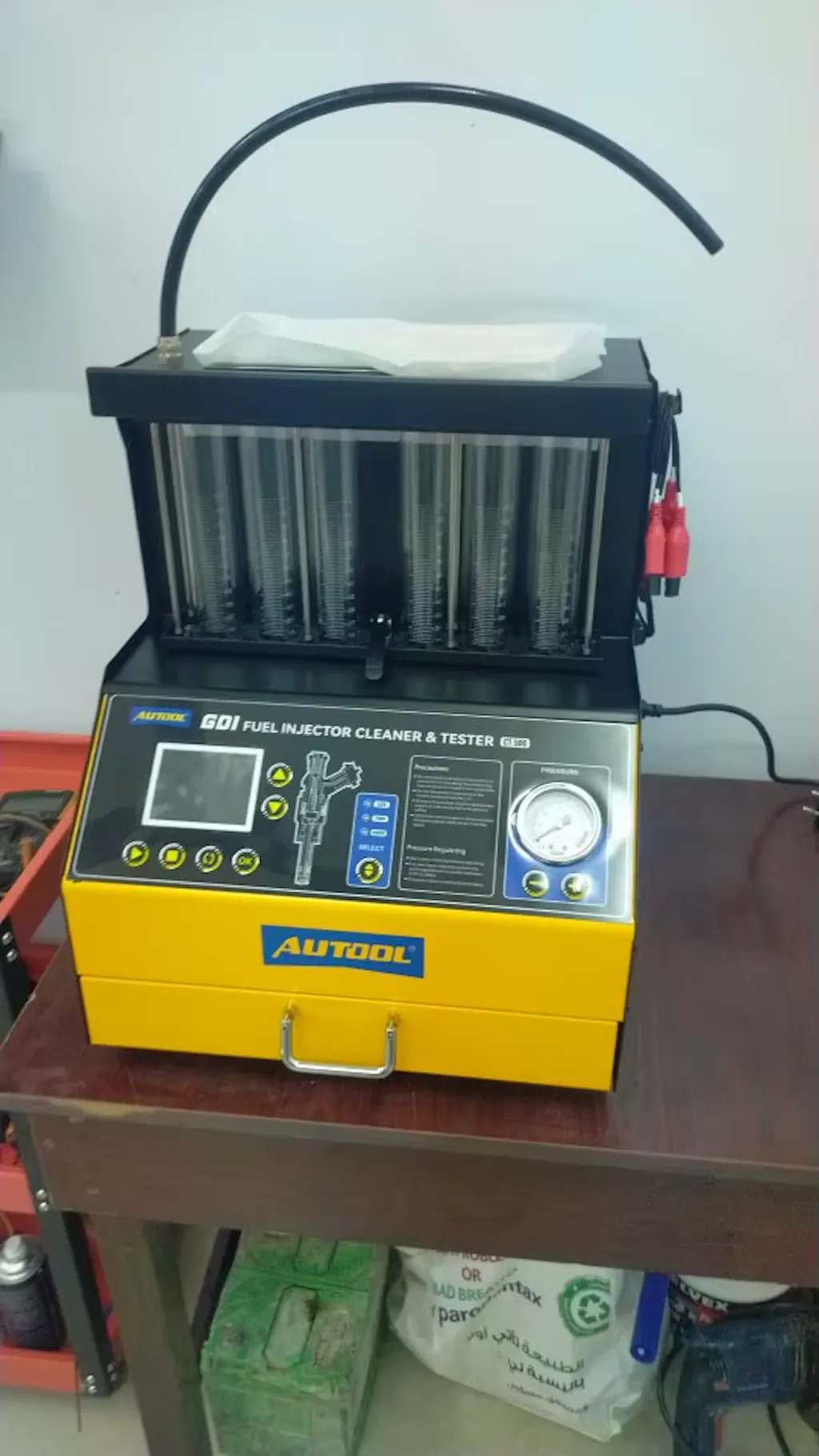 AUTOOL CT500 GDI EFI FEI Fuel Injector Cleaner & Tester - AUTOOL