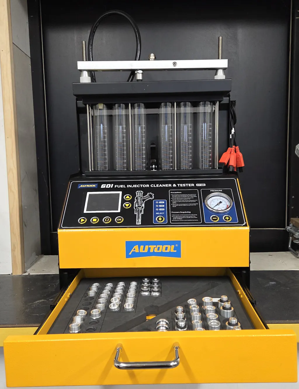AUTOOL CT500 GDI EFI FEI Fuel Injector Cleaner & Tester - AUTOOL