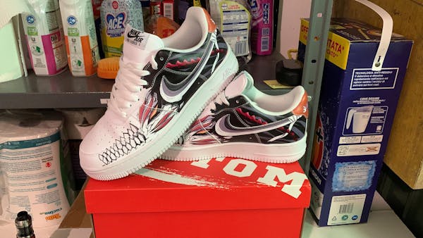 Ichigo Kurosaki Custom Sneakers