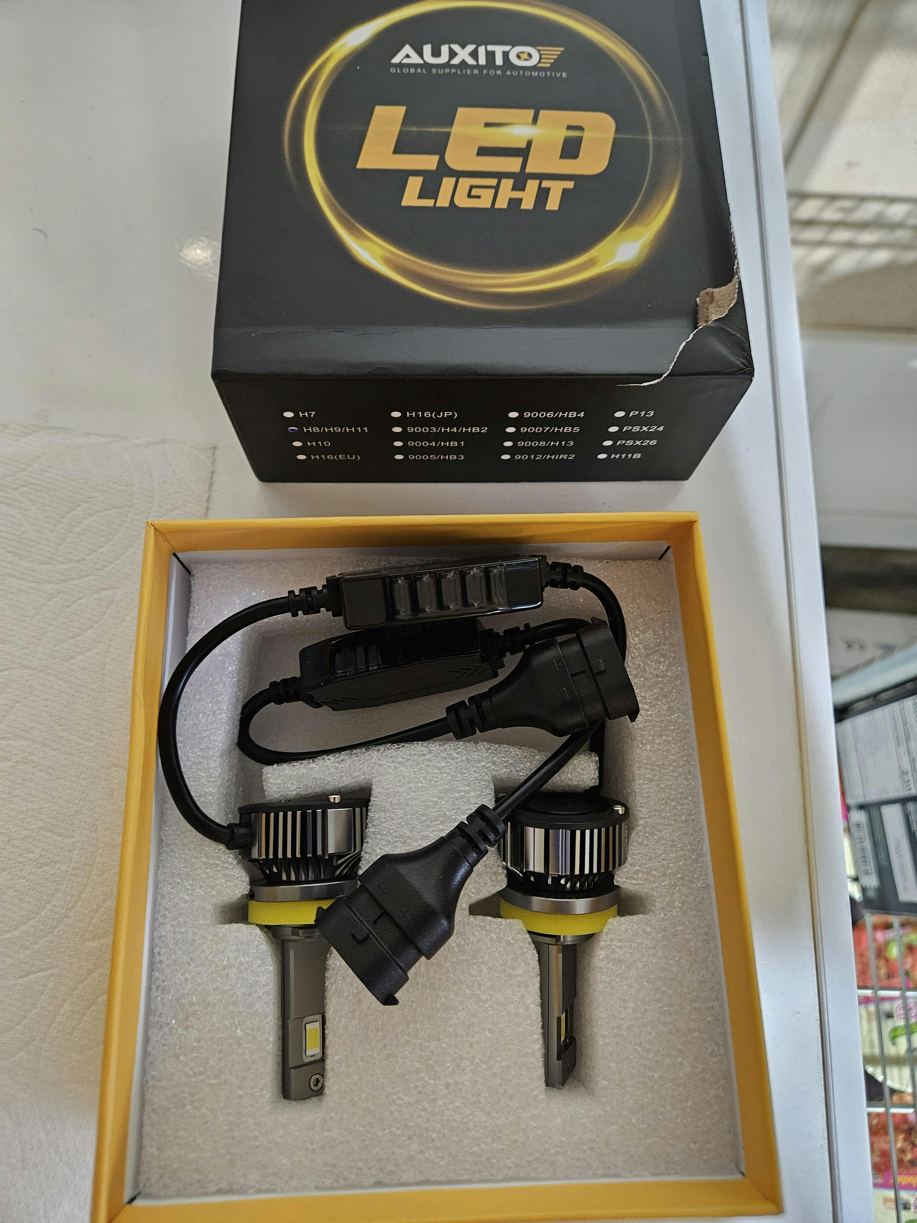 Brightest H11/H8/H9 LED Headlight Bulbs 120W 24000 Lumens 6500K
