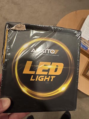 9006/HB4 LED Headlight Bulb, 80W 16000LM/Pair, CanBus Ready 6500K Xenon White