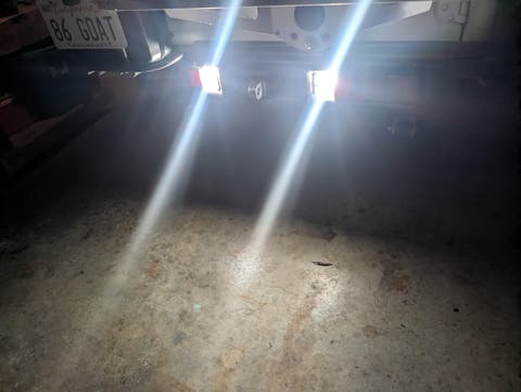 1156 BA15S LED Bulb Reverse Light, Instant Start, No Delay, White LED Replacement for Backup Light, Tail Brake Light