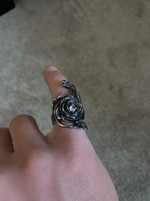 Rose Drop Ring