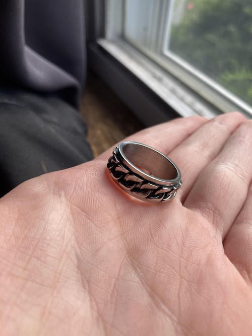 Cuban Spinner Ring