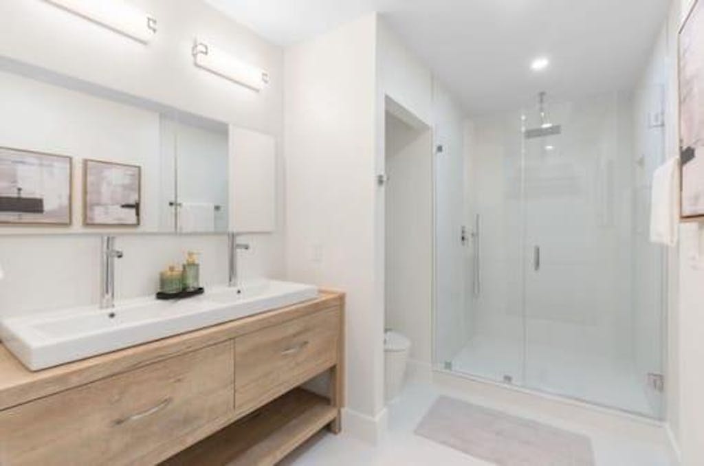 60 Inch Beechwood Sequoia Double Sink Bathroom Vanity with Countertop