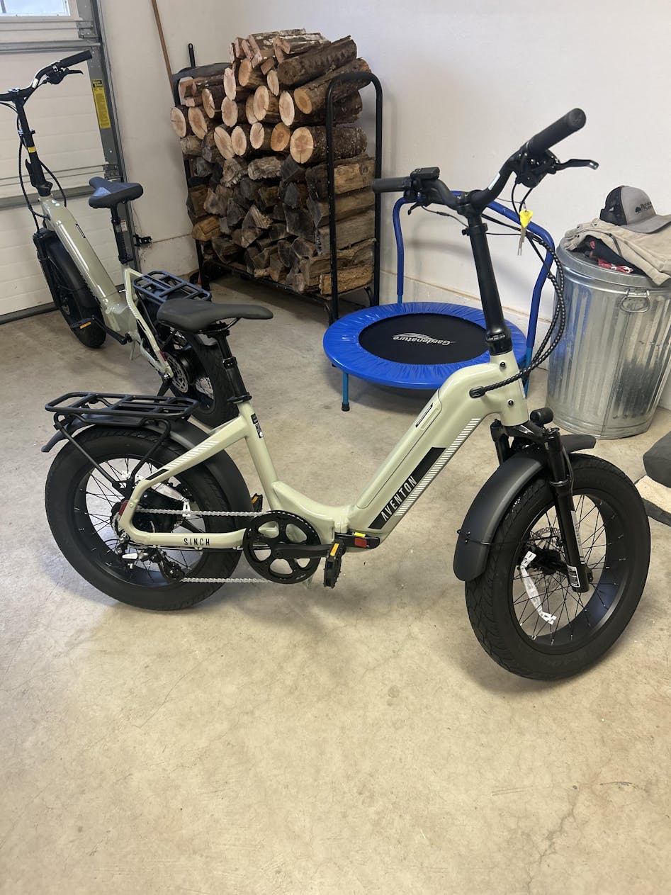 Adventure Bike Aventon Folding Fat Tire Electric Bike Sinch Ebike