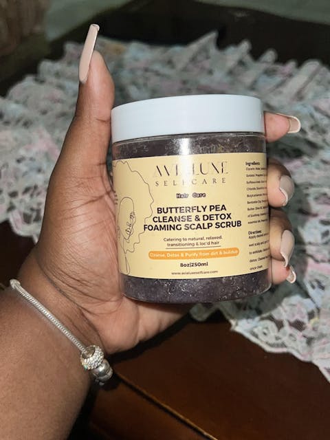 Butterfly Pea Cleanse & Detox Foaming Scalp Scrub