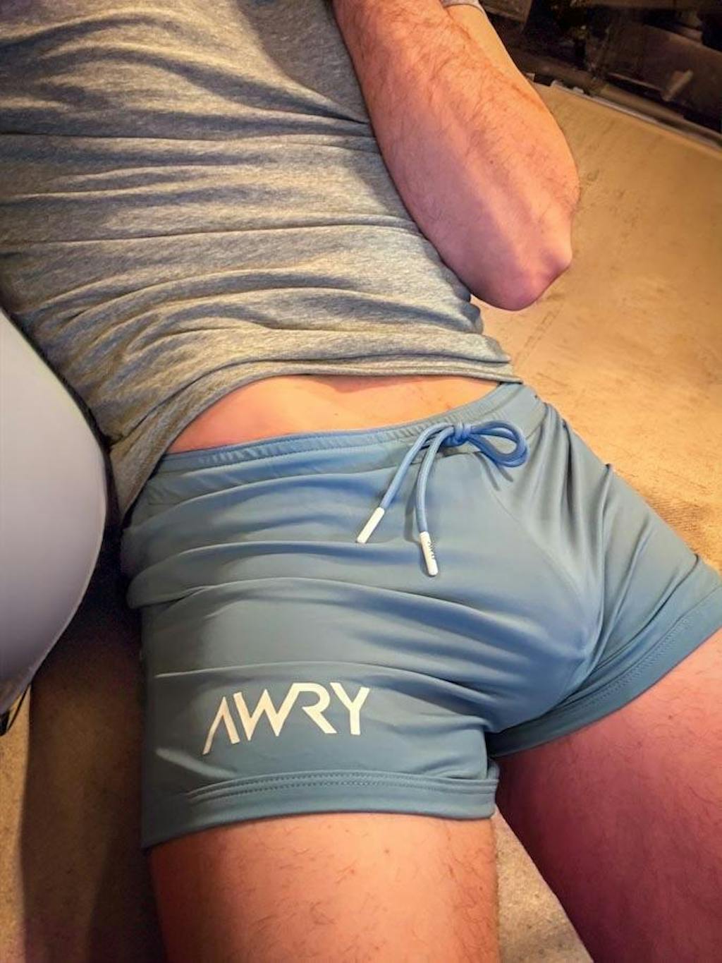 RETRO Jock Shorts - Baby Blue