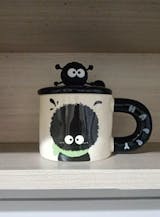 Cosmic Rebels Ceramic Cup (With Spoon and Lid)