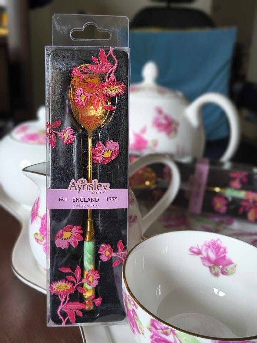 Elizabeth Rose 5 Pieces Tea Set – Aynsley