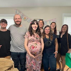 Fairy Garden Pink & Green Jewelry Set