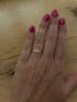 Diamond Row Stacking Ring