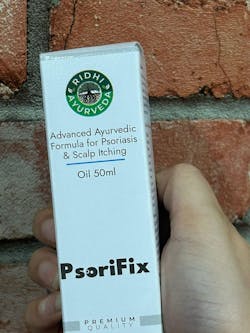 Ayurvedic Natural Oil for Psoriasis & itching (for Day Use)