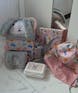 Zippy Bunny Schulranzen-Set 5tlg: Schulranzen, Federmäppchen, Turnbeutel, Heftmappe, Brotdose