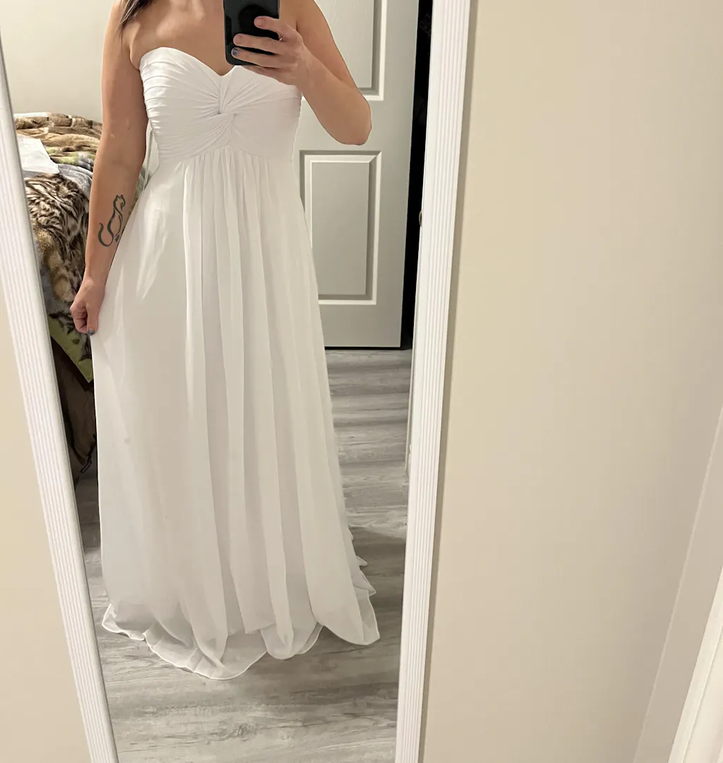 Strapless Mini Chiffon Dresses with Sweethart Slate Blue Plus Size