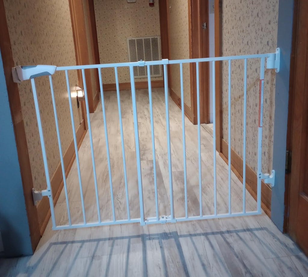 Boundless B17 | No-Trip Hardware Mounted Baby Gates for Stairs