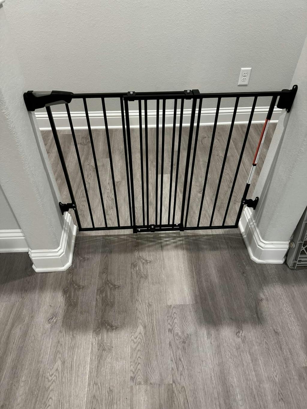 Boundless B17 | No-Trip Hardware Mounted Baby Gates for Stairs