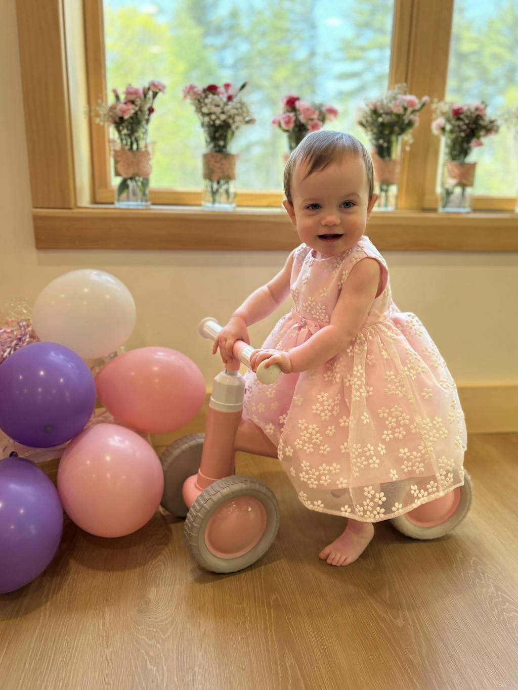 Babelio Adjustable Baby Balance Bike for 10-36 Months Toddlers | First Birthday & Christmas Gift