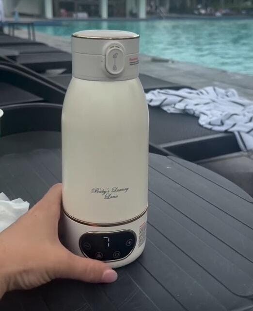 Luxury Lane Baby Bottle Flask Warmer Baby Food Warmer For