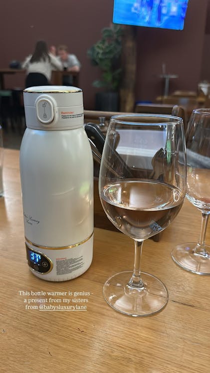 Travel Portable Bottle Warmer Fast Heating for Milk Baby's