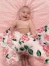 Blush Rose - Soft Baby Minky Blanket