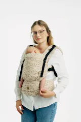LennyUpGrade PRO – justerbar bæresele, Standard størrelse, INFINITY – GOLDEN HOUR