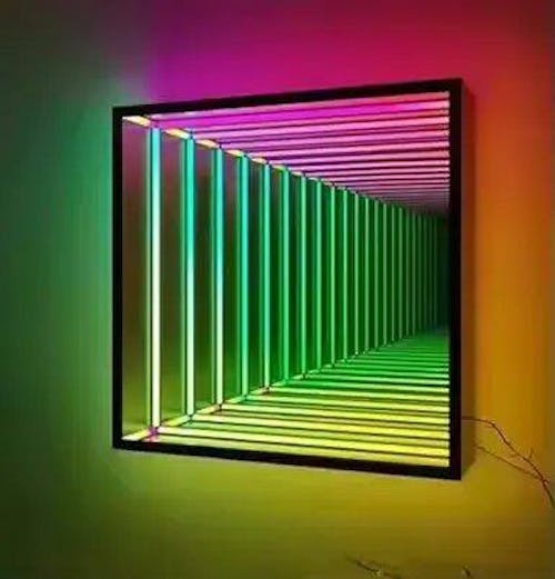 Infinity Mirror 3D LED Sign | Customizable Channel Letters & Neon Mirror Signs for Retail Shops or Events