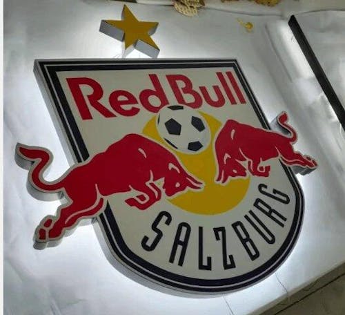 Led Lighting Signage Illuminated Backlit Metal Logo Company Name Business Logo Hall Landscping Lights Laser Cut Metal Signs