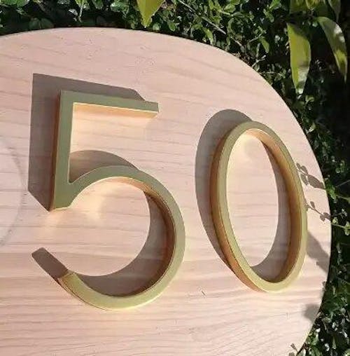 Waterproof 3D Custom Metal Signs Shop front Sign 3D Metal Logo Custom Sign for Wall Raised 3D Letters Stainless Steel Metal Letters