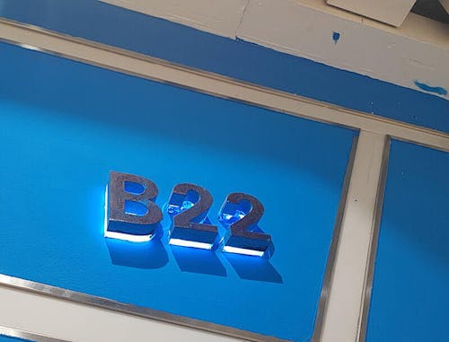 Lighted House Number Sign - Customizable LED Address Plaque for Home, Perfect for Night Visibility & Curb Appeal