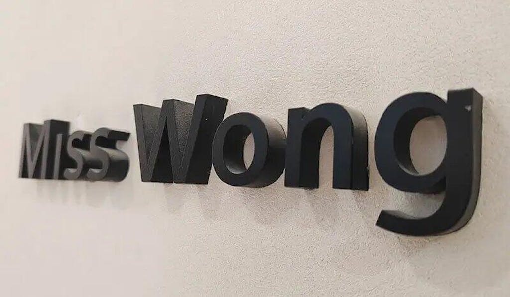 Custom Business Sign Office Signs Storefront Signs 3D Letters Metal Letters Cut Stainless Steel Letters Dentist Office Wall Decor