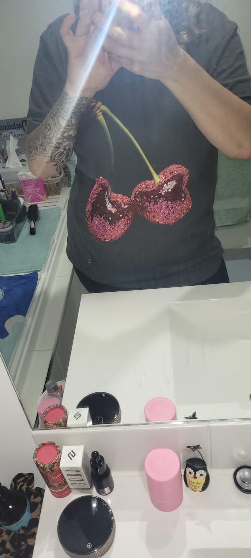 Disco Cherries Relaxed Tee